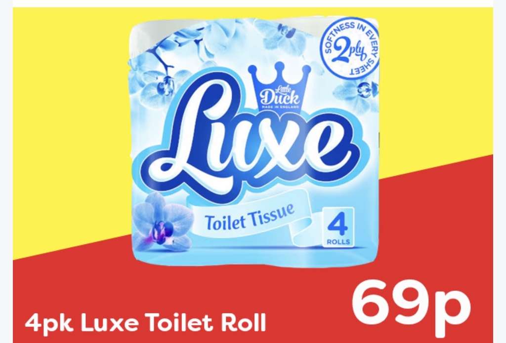 4pk Luxe Toilet Roll