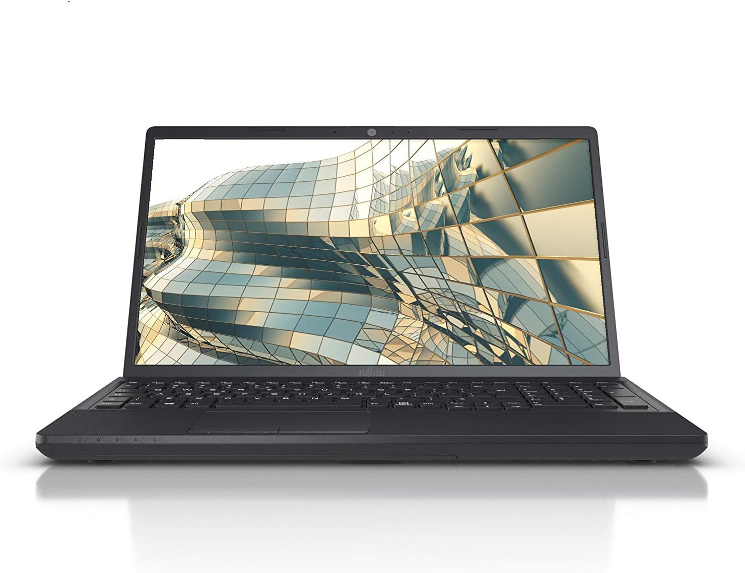 Fujitsu LIFEBOOK A3510 Laptop 39.6 cm (15.6" FHD) Intel Core i3-1005G1, 8GB RAM, 256GB SSD, DVD Drive, Windows 10 Pro, Black